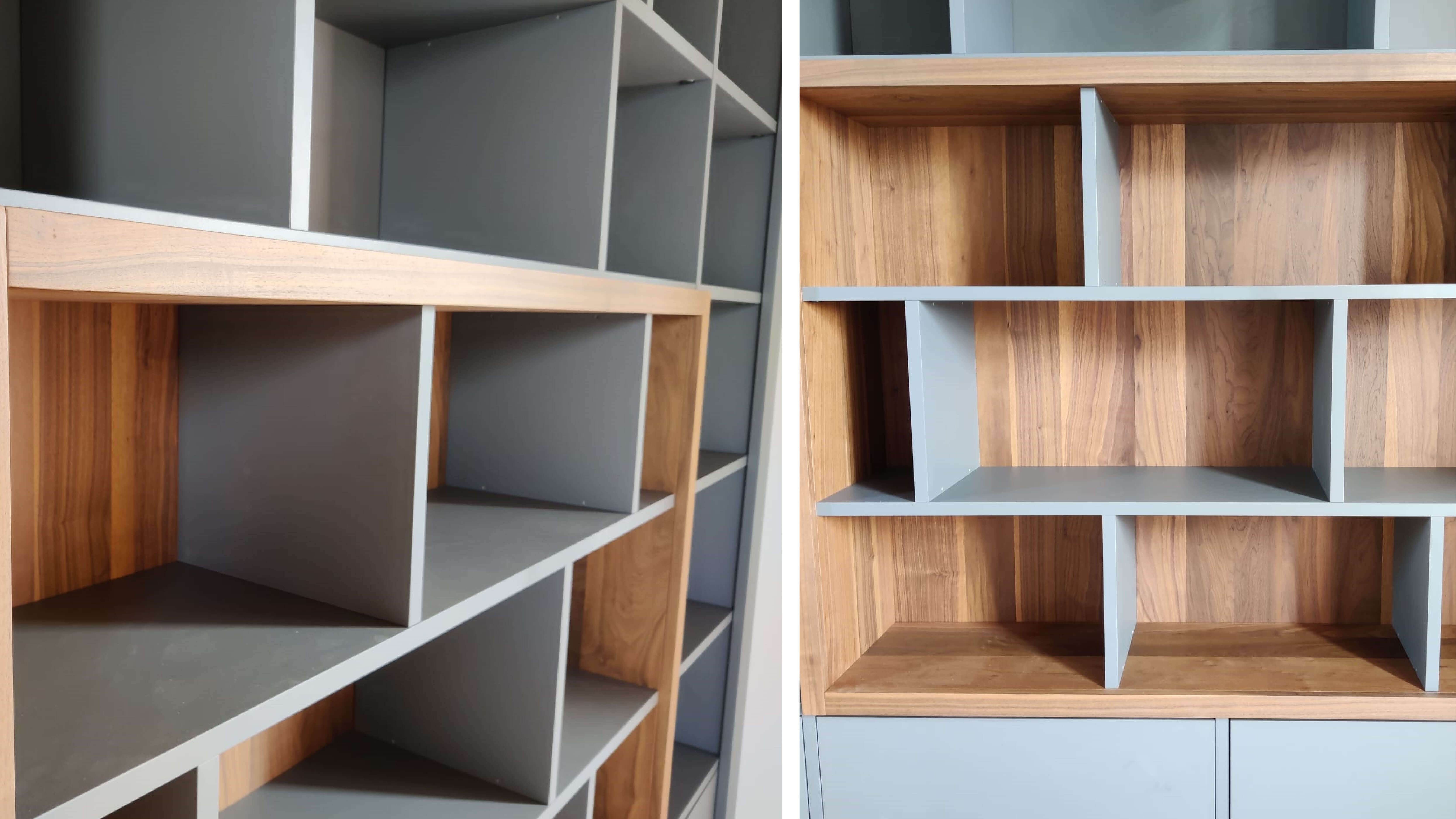 libreria con porta