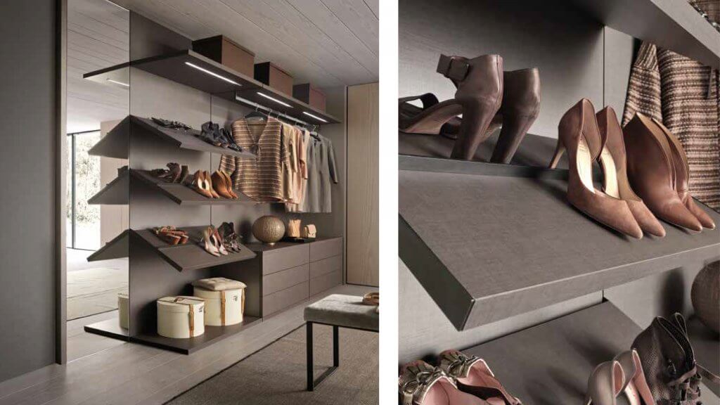 cabina armadio dettagli