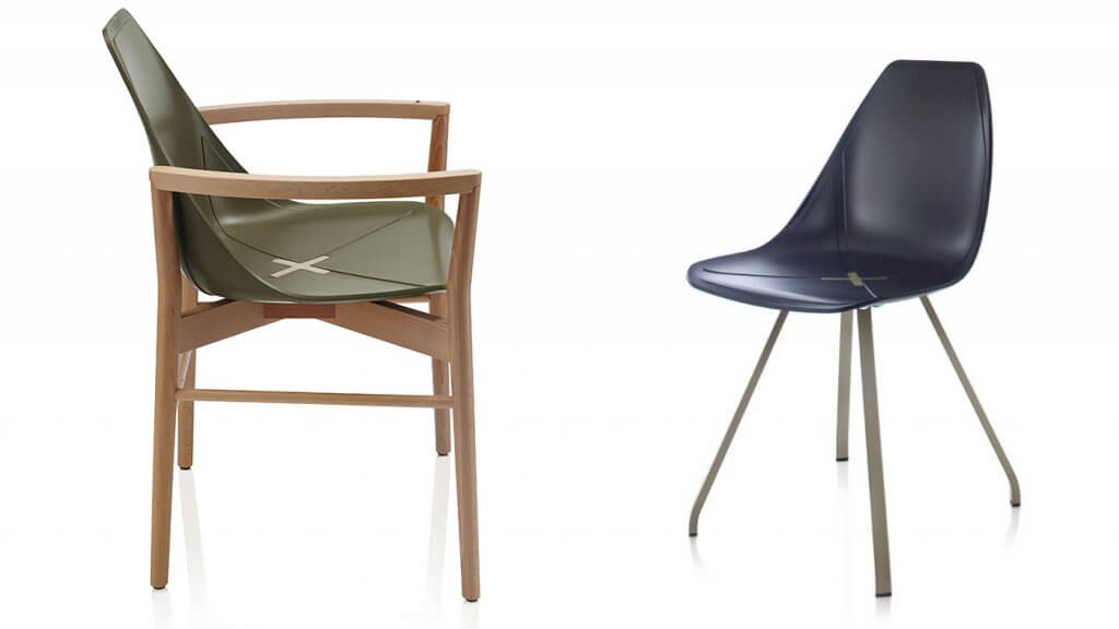 sedia X di Alma Design