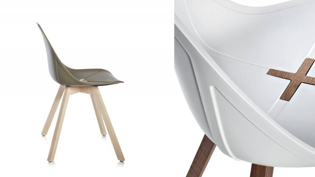 sedia X di Alma Design