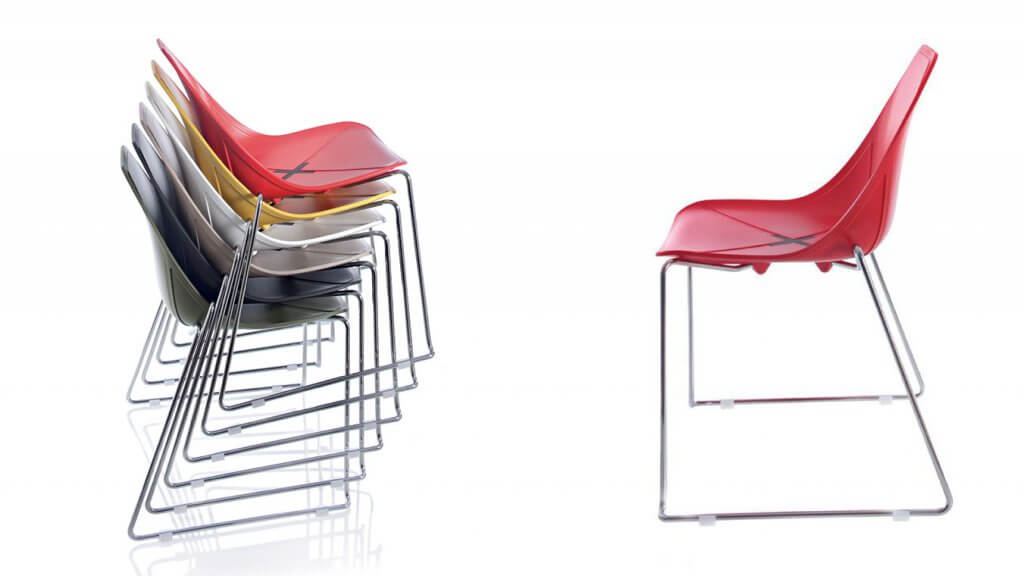 sedia X di Alma Design