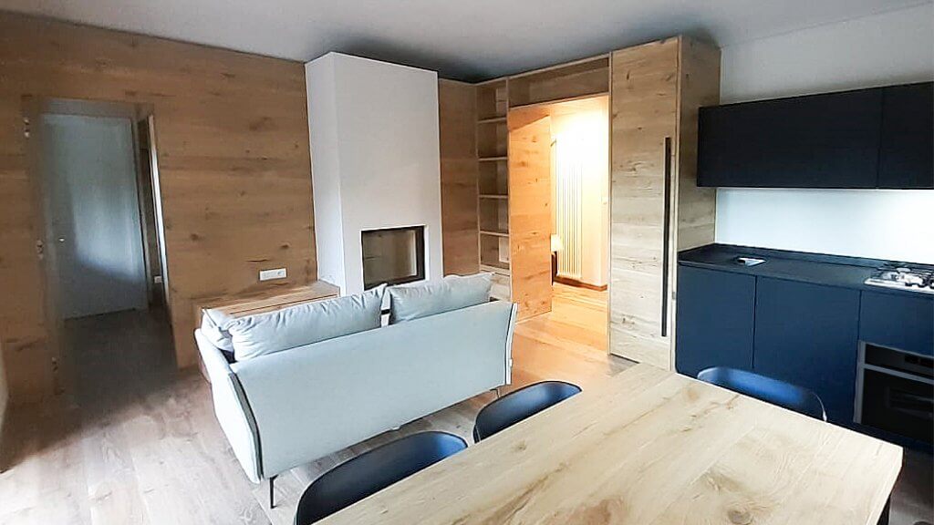 soggiorno in rovere