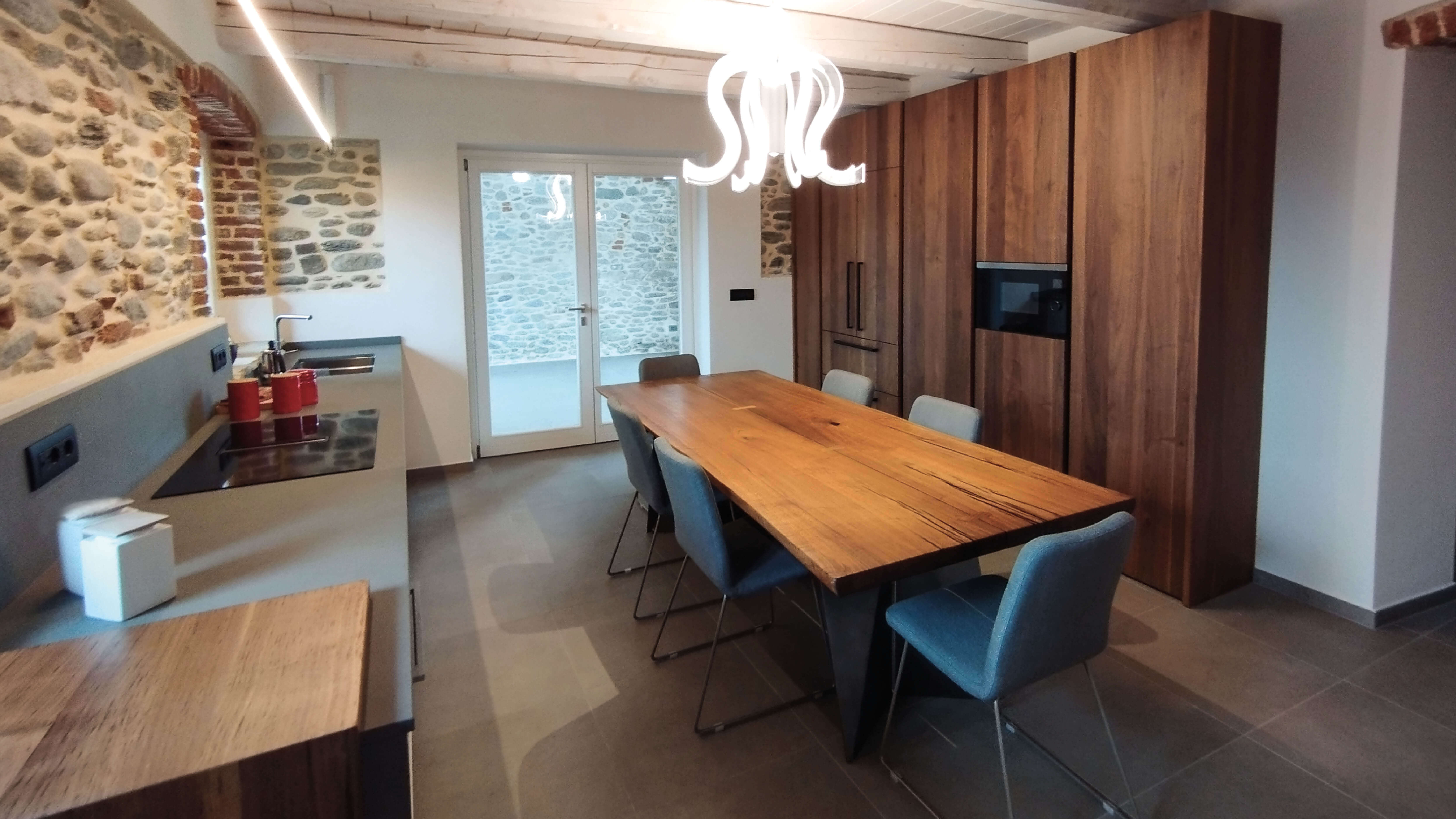 cucina in legno